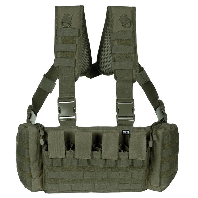 MFH Professional Mission telovnik taktična Chest Rig, olivno zelena