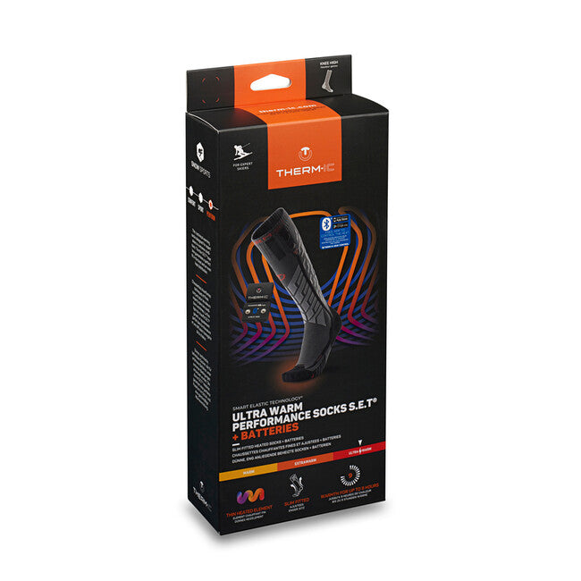 Therm-ic Performance Socks S.E.T. + S-Pack 1400B extra tople nogavice