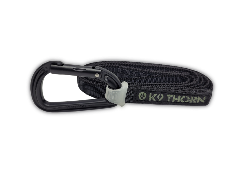 K9 Thorn Express proti drsenju povodec 100cm, črna