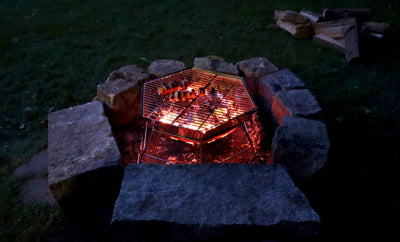 Origin Outdoors Hexagon gril in ognjevni koš