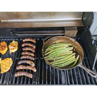 Origin Outdoors Cast Iron Skillet for Fire 31cm, 1.8L