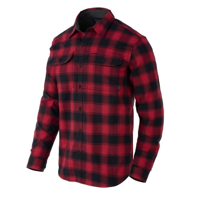 Helikon-Tex GreyMan srajca Coral Crimson Checkered