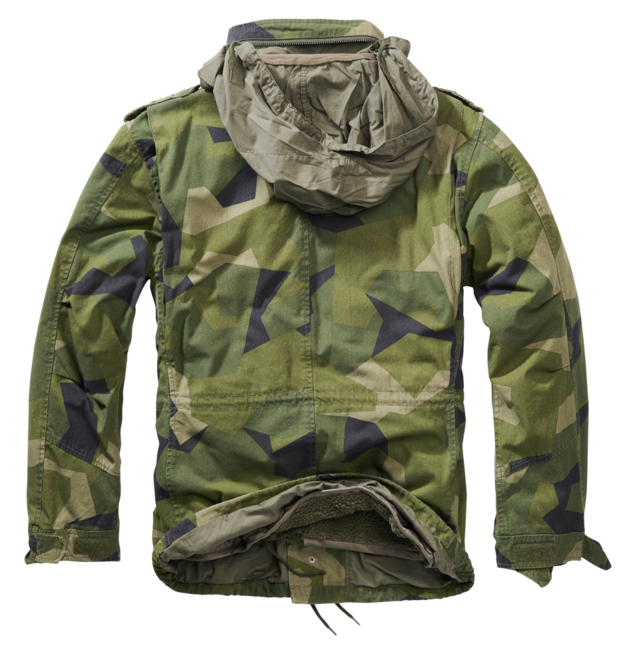 Brandit M65 Giant zimska jakna Swedish Camo M90