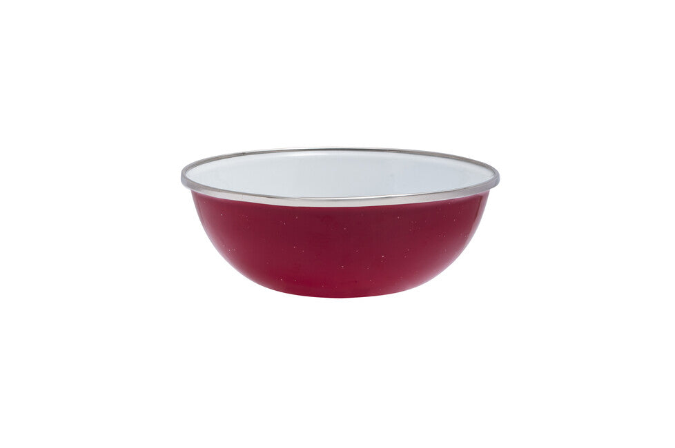Origin Outdoors smaltirana skleda 15 cm, rdeča