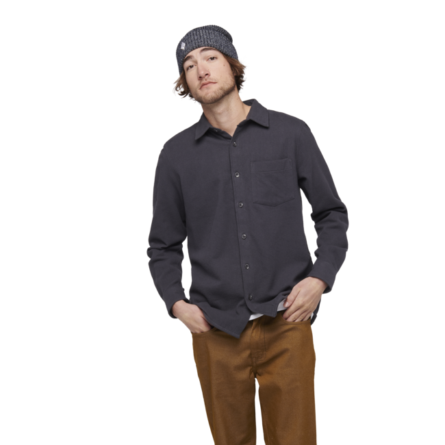 Black Diamond Project Flannel flanelasta moška srajca, steel grey