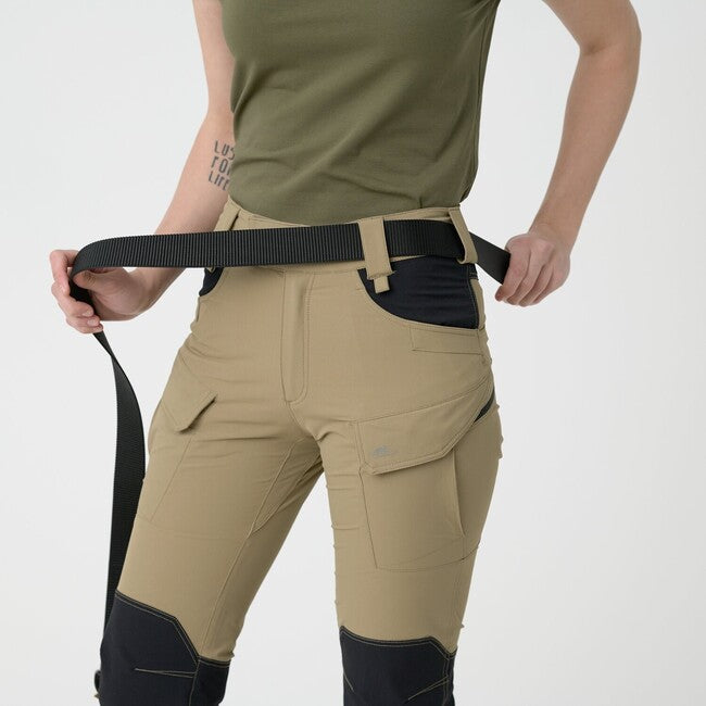 Helikon-Tex VersaStretch hlače za na prostem, taktične, ženski, taiga green