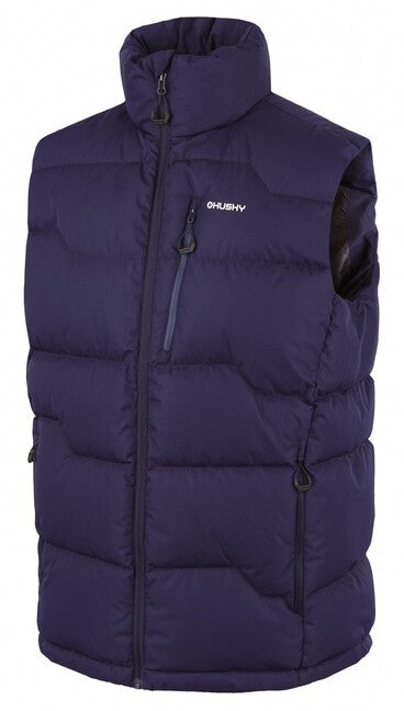 HUSKY Deep telovnik moški na zadrge, temno moder