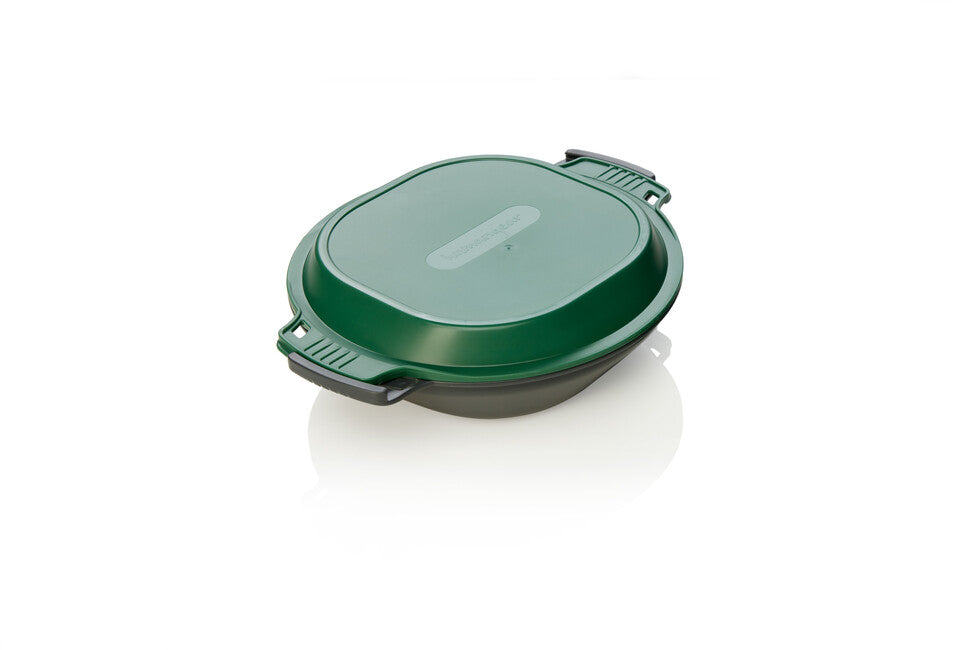 Humangear GoKit Basic jedilni pribor, ogljeno-zelena