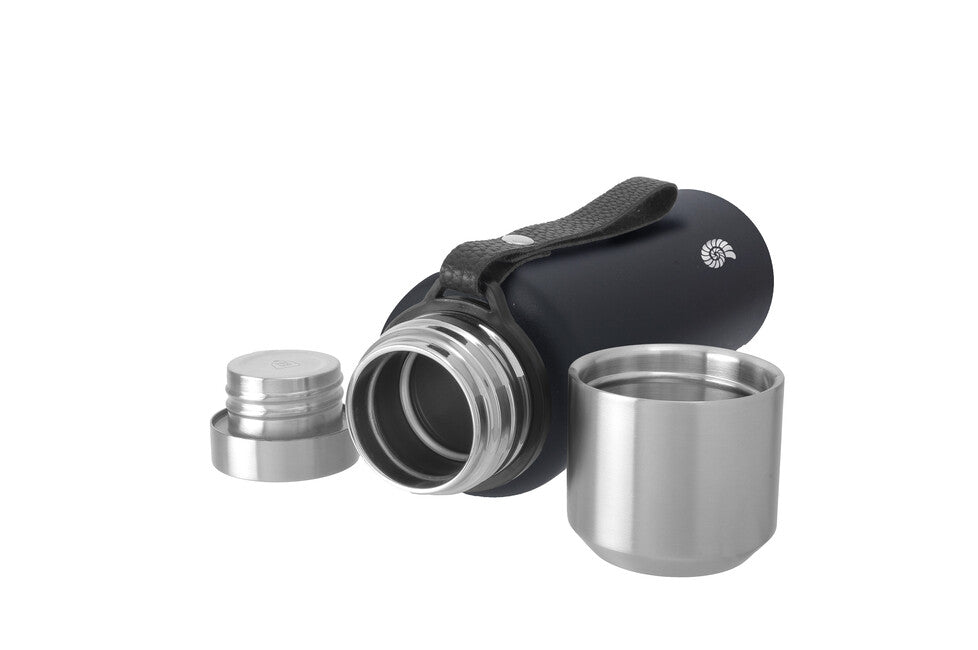 Origin Outdoors PureSteel Θερμός Κενού 1 l, μαύρο