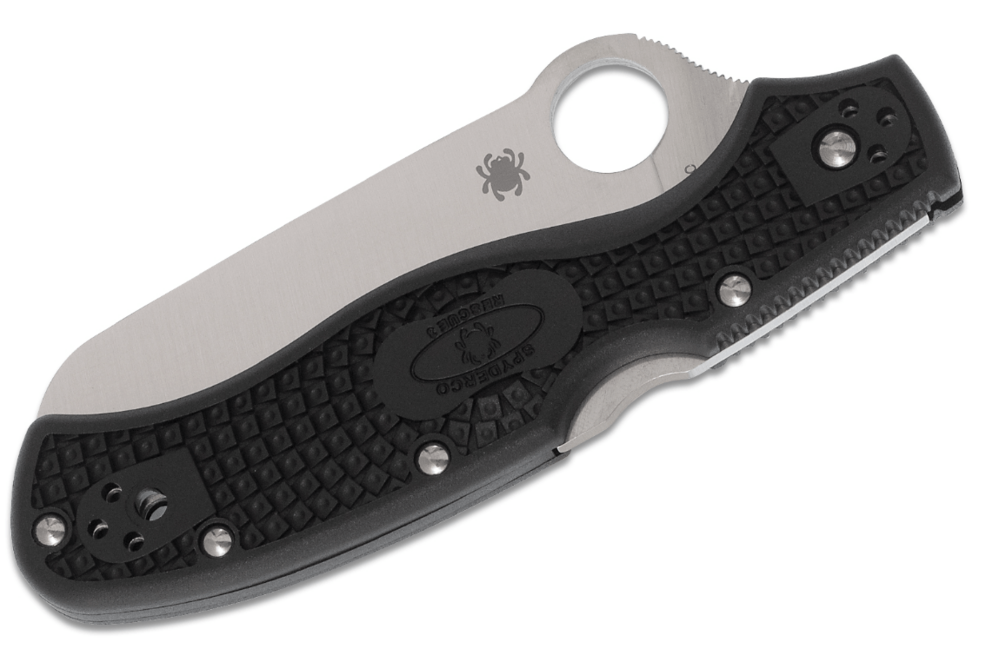 Spyderco Rescue 3 žepni reševalni nož FRN, črna, 9,3cm