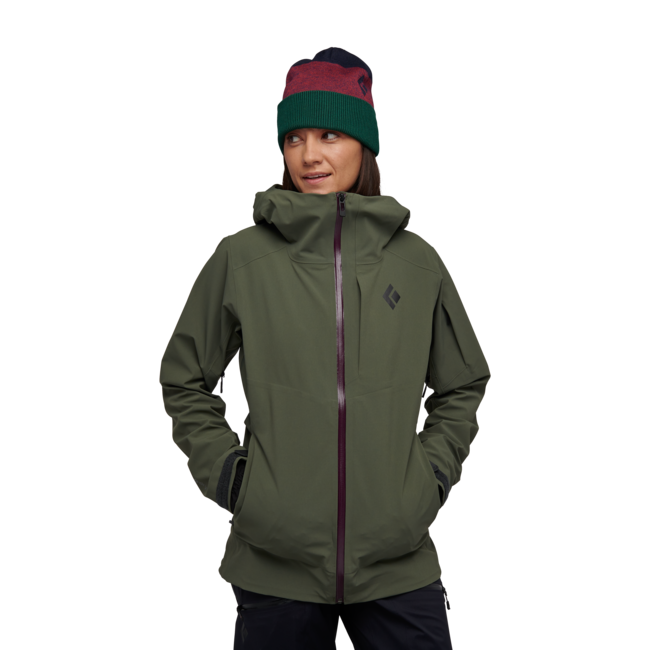 Black Diamond Recon Stretch Ski Shell smučarska jakna ženski, tundra