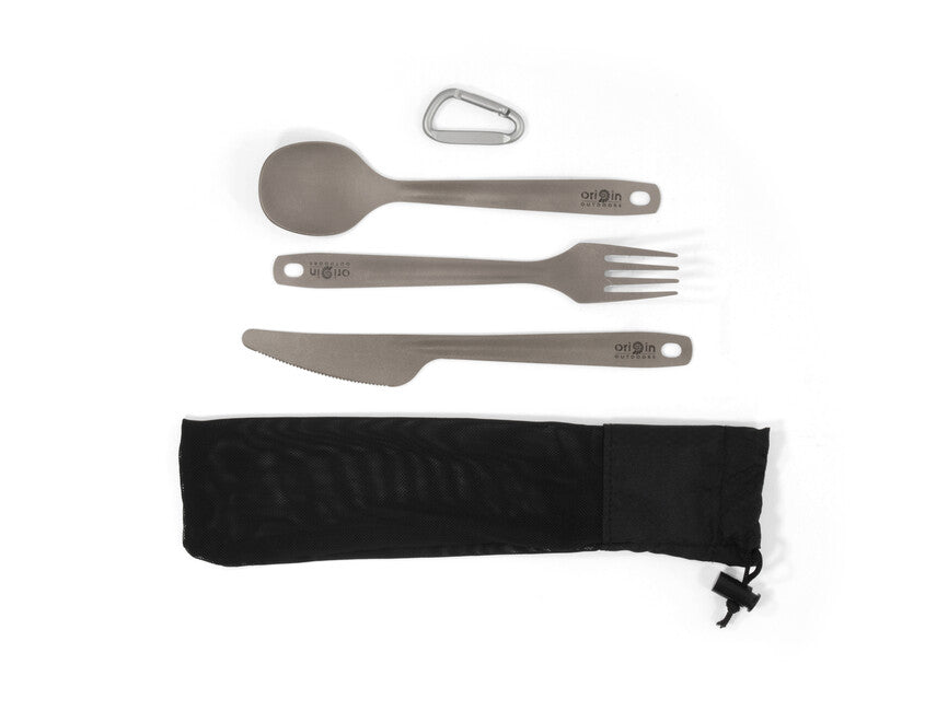 Origin Outdoors Titanium 3-delni komplet pribora