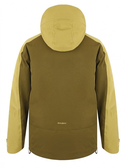 HUSKY Mistral alpska jakna moška, khaki/dark khaki