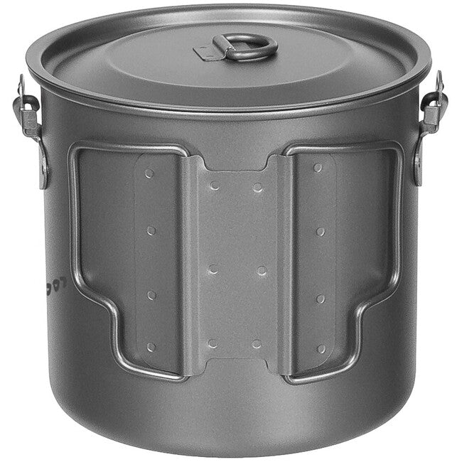 Fox Outdoor titanov lonček s pokrovko, cca 1,1 L