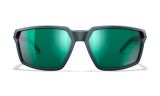 Wiley X Sierra sončna očala Captivate Polarized, matte graphite, zeleno ogledalo