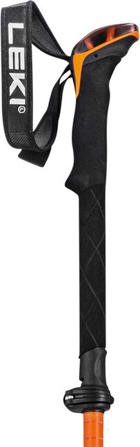 LEKI Sherpa FX Carbon Strong smučarske palice, oranžena-temnina modra, 120 - 140 cm