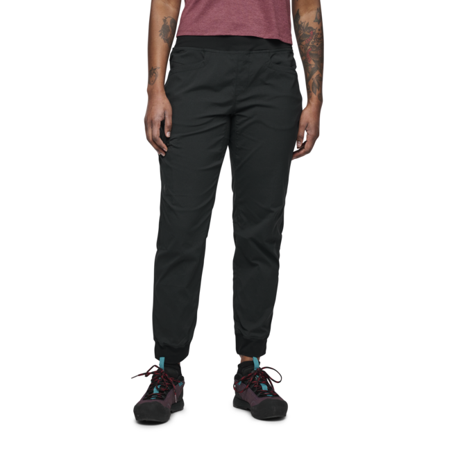 Black Diamond Technician Jogger hlače ženski, črne