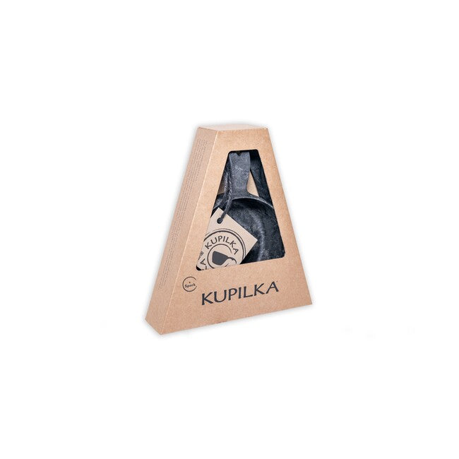KUPILKA 33 + Spork komplet s skledo in žličko z vilicama v enem, črna