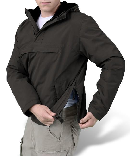 Surplus Windbreaker jakna, črna