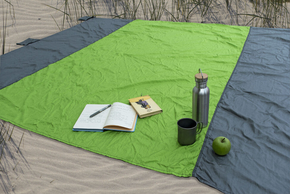 BasicNature Beach piknik odeja 215 x 275 cm