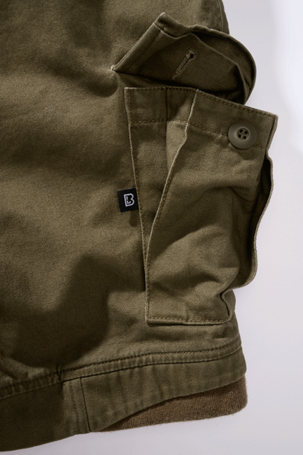 Brandit Packham Vintage kratke hlače, olivno zelene