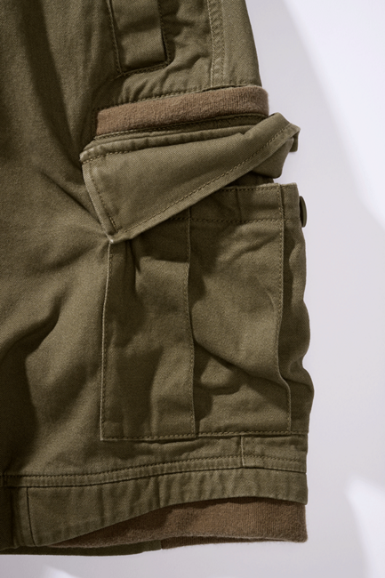 Brandit Packham Vintage kratke hlače, olivno zelene