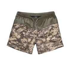 Brandit Swimshort Basic moške plavke, olive/at-digital