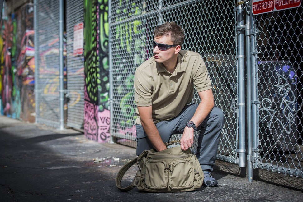 Helikon-Tex WOMBAT Mk2 torba čez ramo Cordura, Shadow Grey