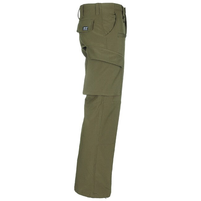 MFH Allround hlače softshell, OD green