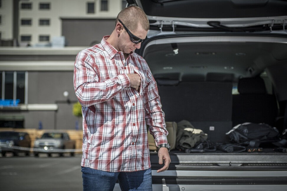 Helikon-Tex TRIP srajca, Red Plaid