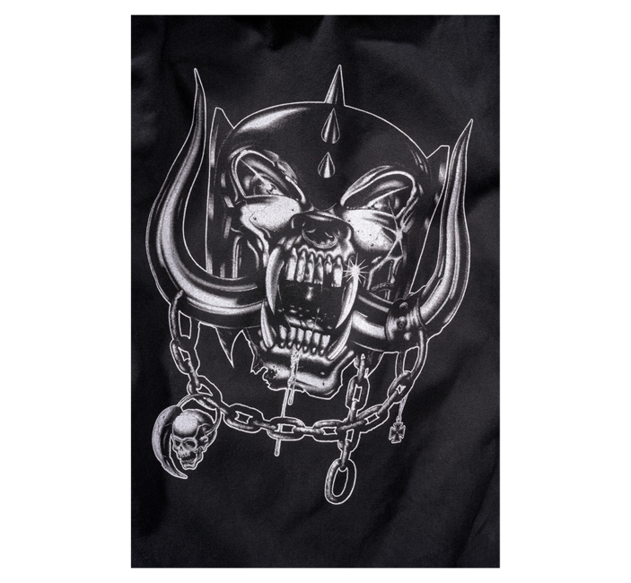 Brandit Motörhead Vintage srajca s kratkimi rokavicami, črna