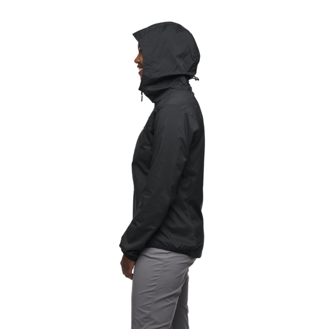 Black Diamond Alpine Start Insulated Hoody softshell jakna ženski, črna