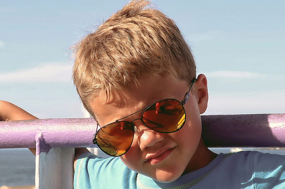 ActiveSol Kids Iron Air polarizacijske sončna očala otroška, oranžna/oblučna