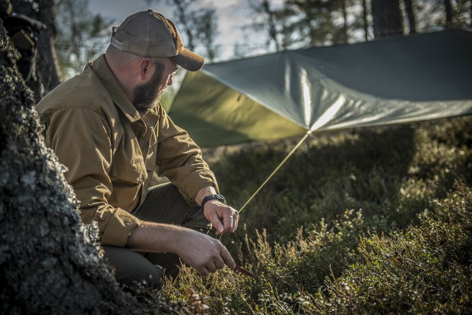 Helikon-Tex Zaščitna ponjava Polyester Ripstop, PL Woodland