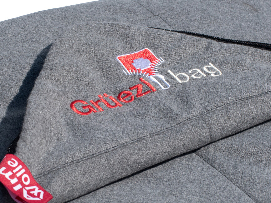 Grüezi-Bag Grüezi Wellhealth Woolblanket, siva