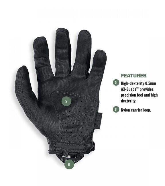 Mechanix Wear Specialty 0,5 rokavice, črne
