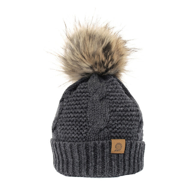 Origin Outdoors Bobble Merino kučma, siva