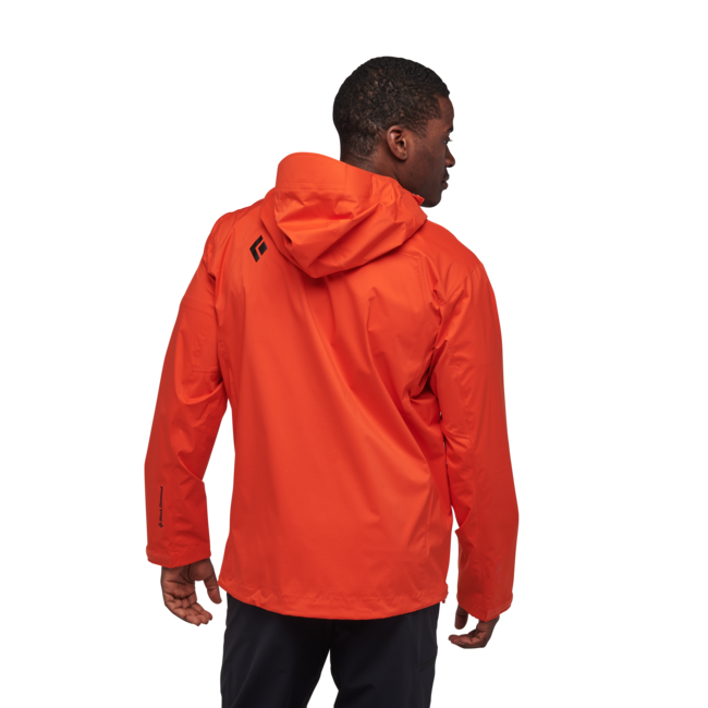 Black Diamond Stormline Stretch Rain Shell nepromočna jakna moška, octane