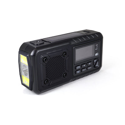 Origin Outdoors Crank Multi večnamenski radio DAB+ 4000 mAh, črn
