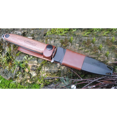 Walther BWK 3 nož bodalo oreh Blue Wood