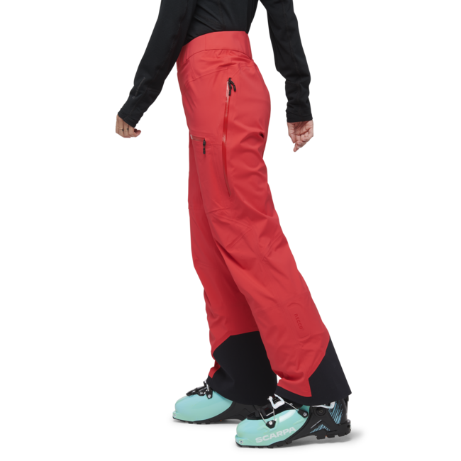 Black Diamond Recon Lt Stretch ženske hlače, coral red