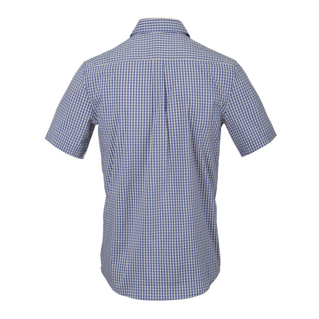 Helikon-Tex Covert Concealed Carry srajca taktična s kratkim rokavom, karirano mornarsko modra