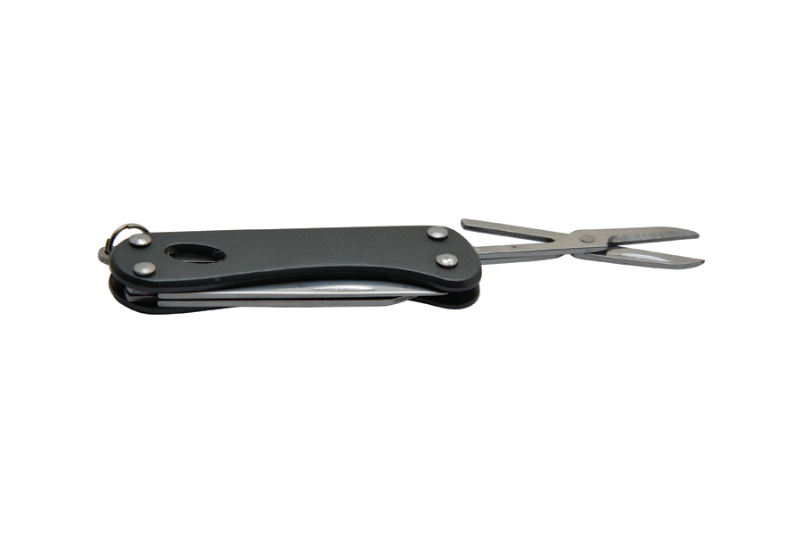 Baladeo ECO171 Barrow Multifunctional Knife, 5 Functions, Dark Grey