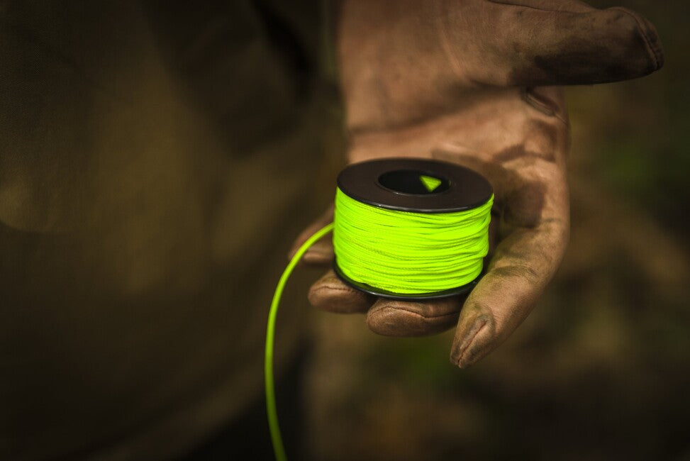 ATWOOD® mikro vrv (125 čevljev), neonsko zelena (MCCB24)