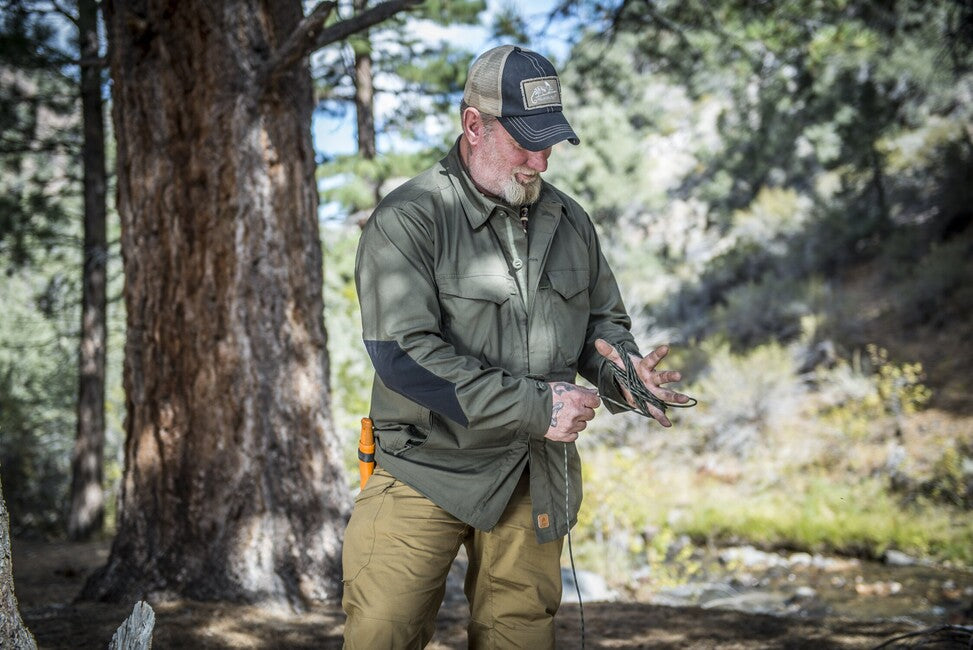Helikon-Tex WOODSMAN srajca Taiga Green / črna