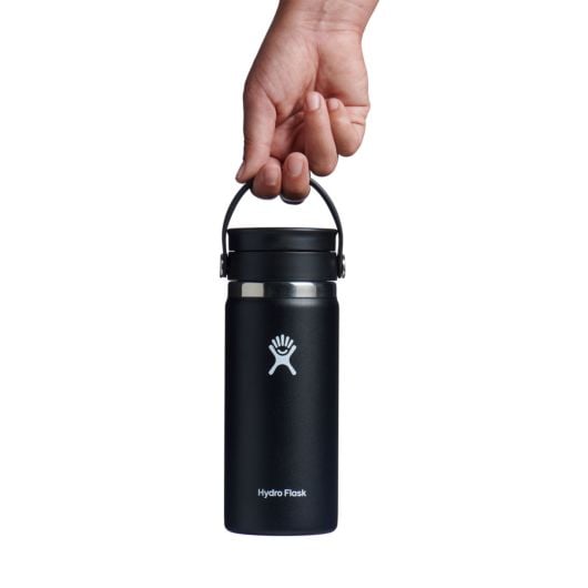 Hydro Flask Wide Flex Sip Lid termo lonček 16 OZ 473 ml, črn