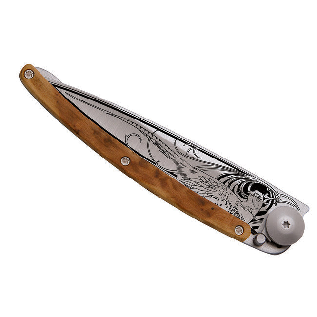 Deejo Nature preklopni nož juniper wood Pheasant