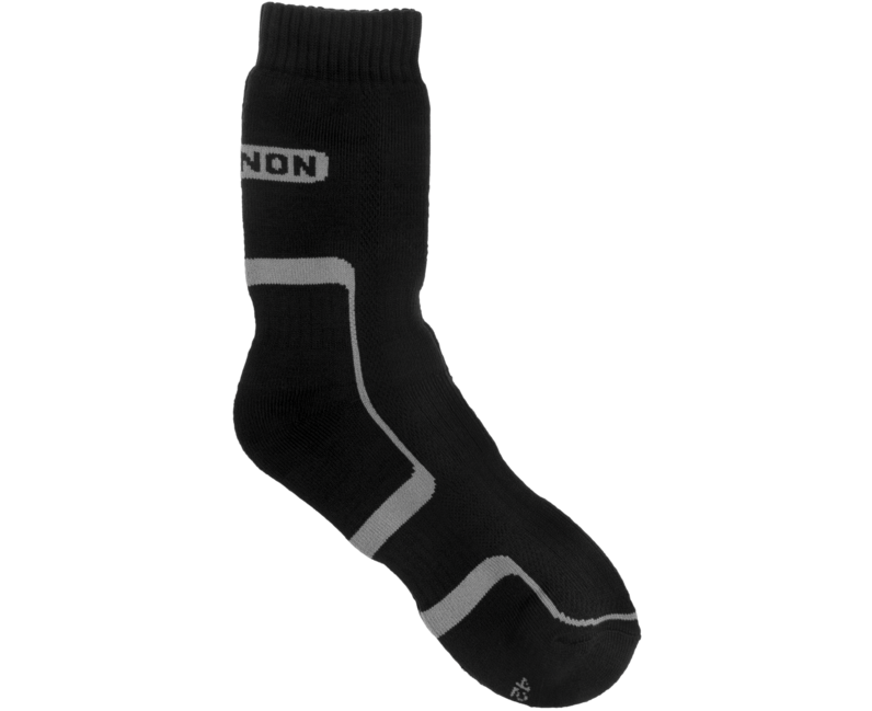 BENNON TREK SOCK pohodniške nogavice, črna/siva