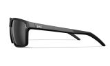 Wiley X Sierra Captivate Polarized Sunglasses, Black Mirror, Matte Black