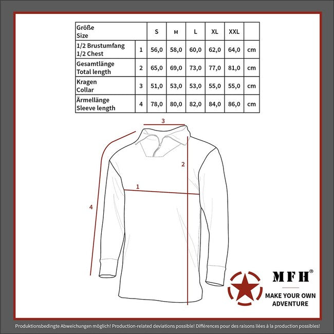 MFH Professional American Tactical Long Sleeve T-Shirt, HDT-camo